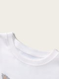 Elegant Crane Embroidered Sweatshirt - XL