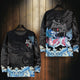 Legendary Beast Pattern Print Japanese Sweat Shirt - Small
