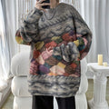 Lazy Retro Thick Japanese Sweater - 2XL