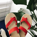 Rattan Ethnic Style Japanese Sandals - 38 EU