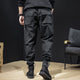 Casual Cargo Plain Japanese Streetwear Pants - 29