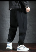 Plain Casual Japanese Pants - Large