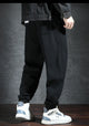 Plain Casual Japanese Pants - Large