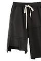 Asymmetrical Plain Design Japanese Shorts - Medium
