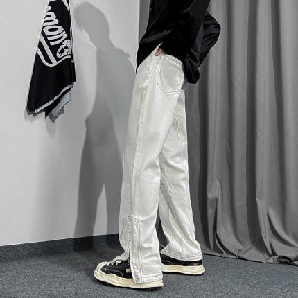 Ruffian Zipper Jeans Japanese Pants - 2XL