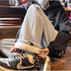 Sherpa Velvet Plain Japanese Pants - XL