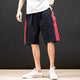 Red Geo Color Japanese Shorts - Medium