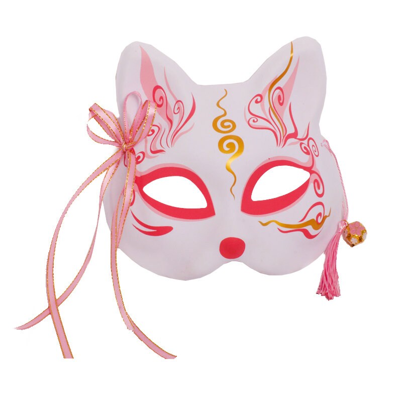 Ghost Charm Cosplay Japanese Mask - #1