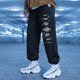 Printed Moon Harem Japanese Pants - XL
