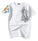 Embroidered Koi Japanese Streetwear T Shirt - Medium