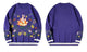 Lucky Rabbit Embroidered Japanese Sweatshirt - Large