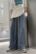 Casual Wide Leg Loose Jeans Japanese Pants - Medium