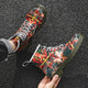 Vibrant Dragon Printed Japanese Modern Shoes - 37