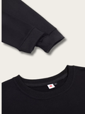 Embroidered Dragon Black Crewneck Sweatshirt - 3XL