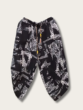 Abstract Urban Harem Pants - Medium