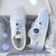 Astronaut Printed Japanese Shoes - 34