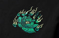 Guardian Lion Embroidery Japanese T Shirt - 2XL