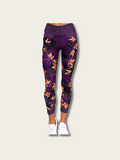 Tropical Blaze Japanese Yoga Pants - Medium