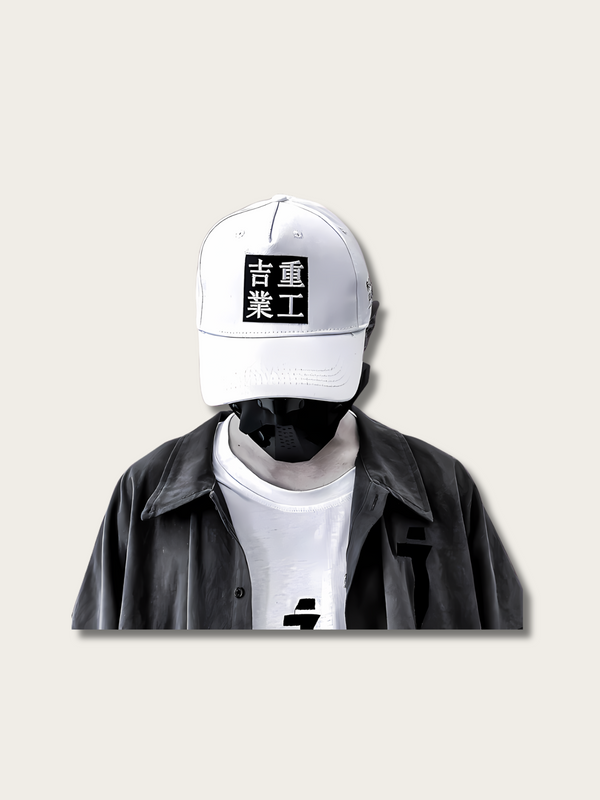 Industrial Era Japanese Cap - Black