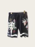 Regal Cherub Floral Japanese Shorts - Medium