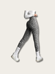 Leopard Printed Japanese Yoga Pants - Large