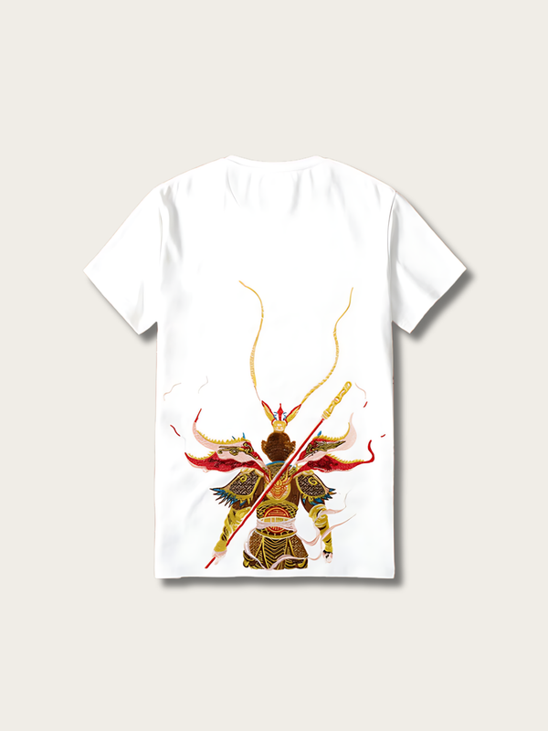 Monkey Warrior Japanese T Shirt - Medium