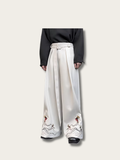 Imperial Tide Embroidered Japanese Pants - Large