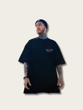 Moon Printed Japanese T Shirt - Large
