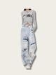 Artistic Paint Japanese Denim Pants - Small