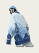 Monochrome Alpine Pixel Knit Sweater - Large