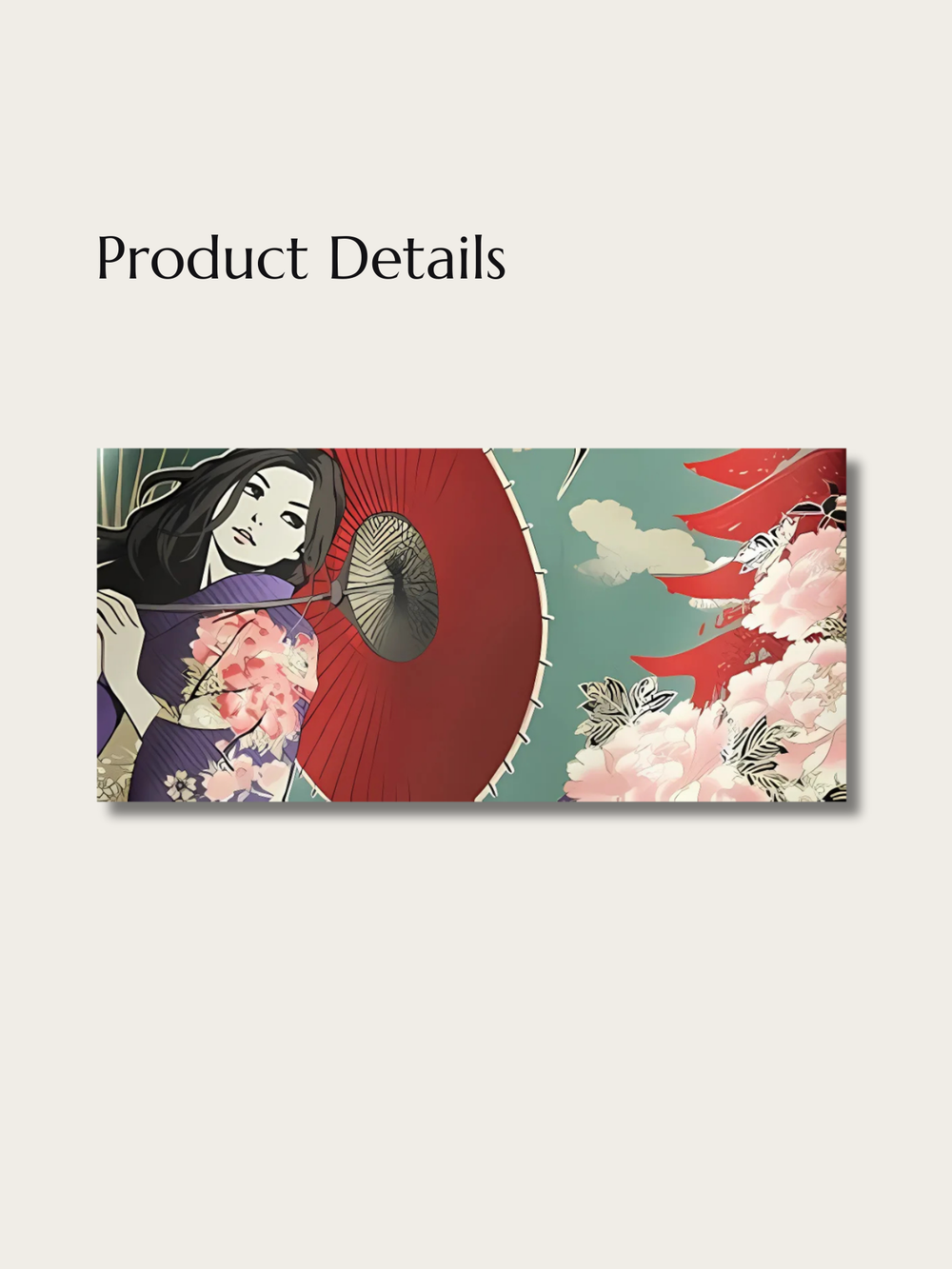 Eternal Serenity Geisha Japanese Sweatshirt - XL