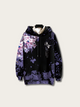 Gradient Cherry Blossom Japanese Hoodie - Small