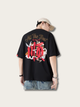 Kanji Printed Japanese T Shirt - Medium