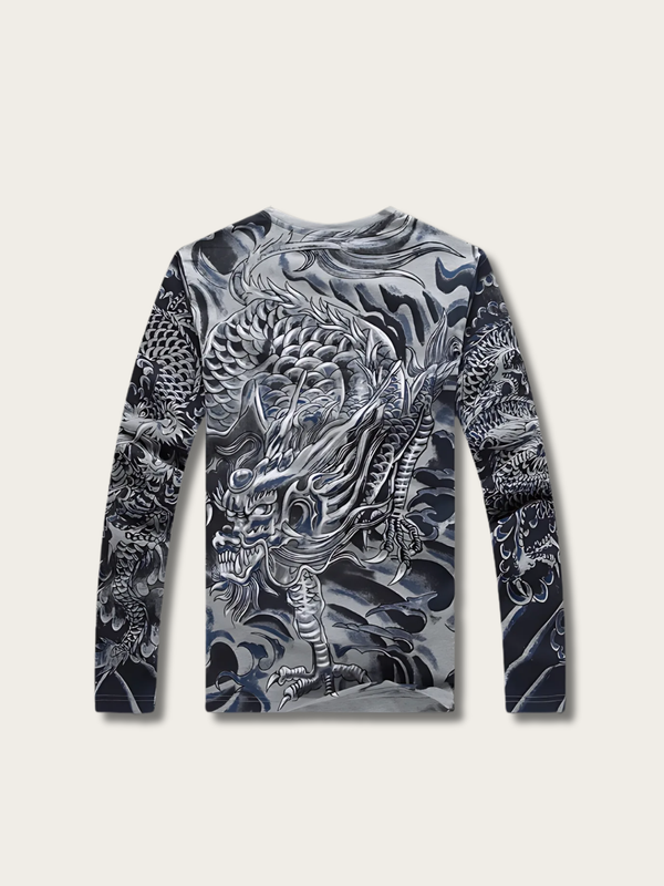 Inkstorm Dragonflow Japanese Sweatshirt - Medium