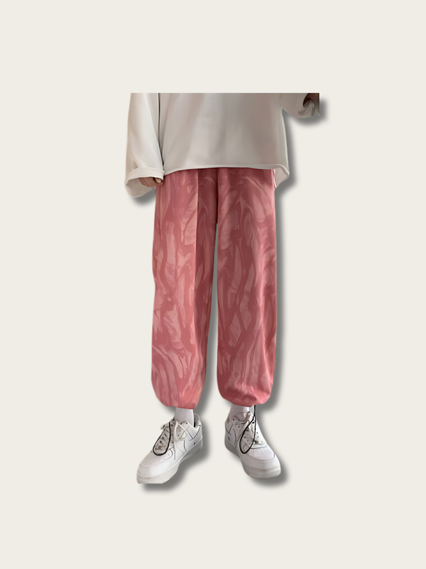 Abstract Flow Japanese Pants - Medium