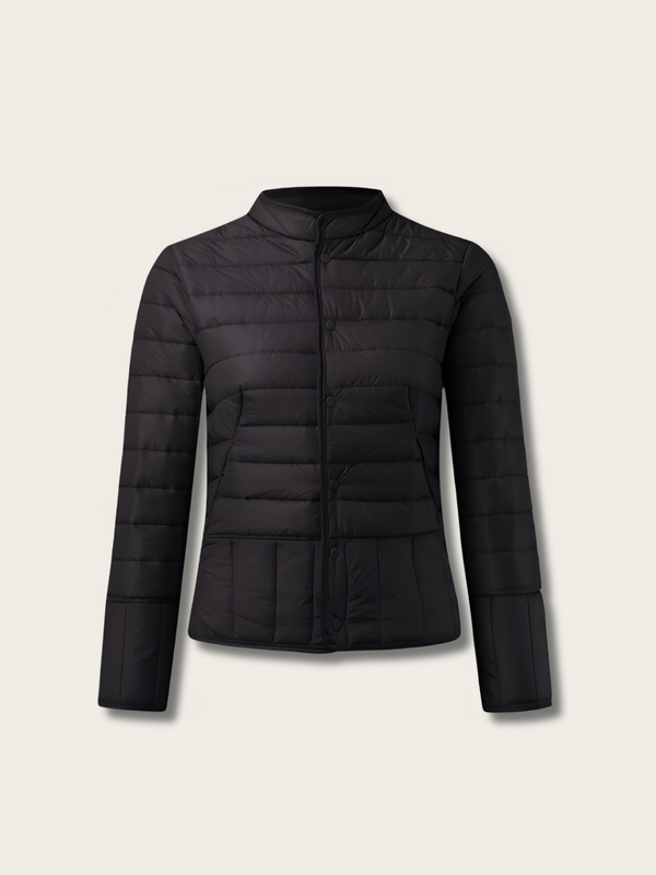 Sleek Insulation Quilted Japanese Jacket - M