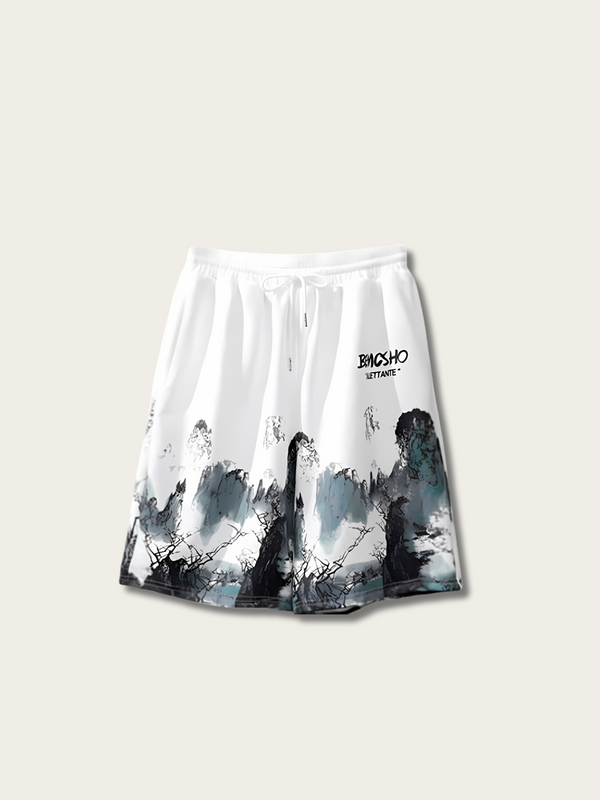 Landscape Peak Japanese Shorts - Medium
