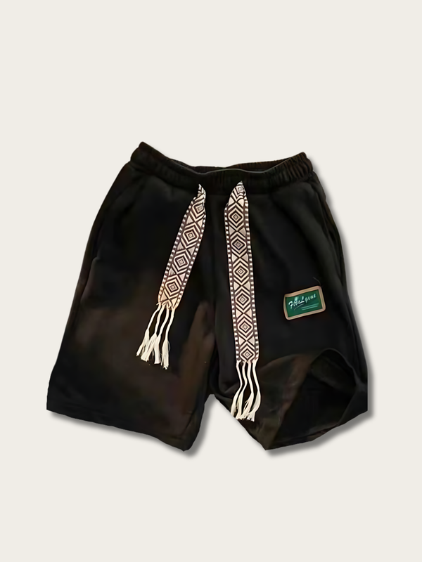 Geo Spirit Tribal Japanese Shorts - Medium