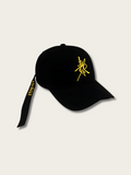 Kanji Golden Embroidered Japanese Cap - 