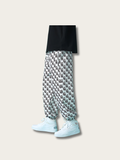 Monochrome Maze Japanese Pants - XL