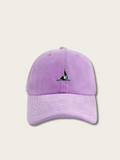 Yoga Embroidered Japanese Cap - Purple
