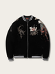 Nine Tail Embroidered Japanese Sweater - Large