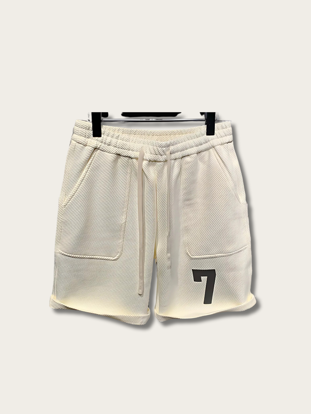 Sport Drawstring Patchwork Shorts - Medium