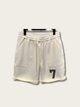 Sport Drawstring Patchwork Shorts - Medium