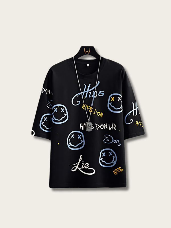 Doodles Harajuku Japanese T Shirt - Medium