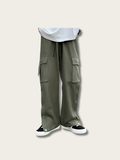 Snap Cargo Street Japanese Pants - Medium
