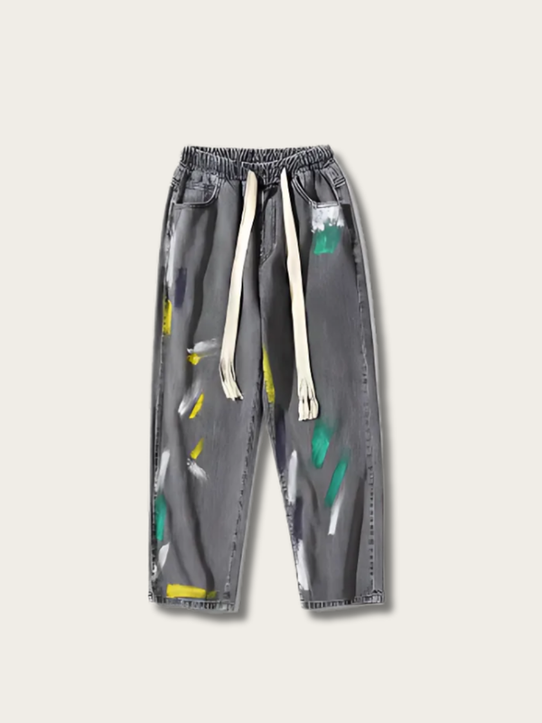 Art District Graffiti Asian Pants - Small