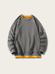 Layered Minimalist Cyberpunk Japanese Sweater - Small