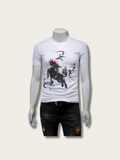 Inferno Cloud Dragon Japanese T Shirt - Large