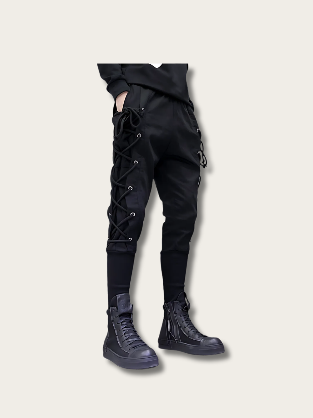 Laced Eclipse Techwear Japanese Pants - Large